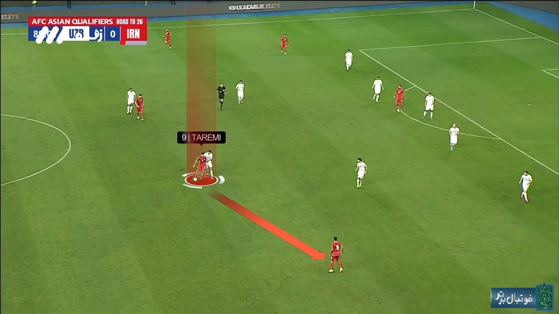 آنالیز عملکرد مهدی طارمی مقابل ازبکستان