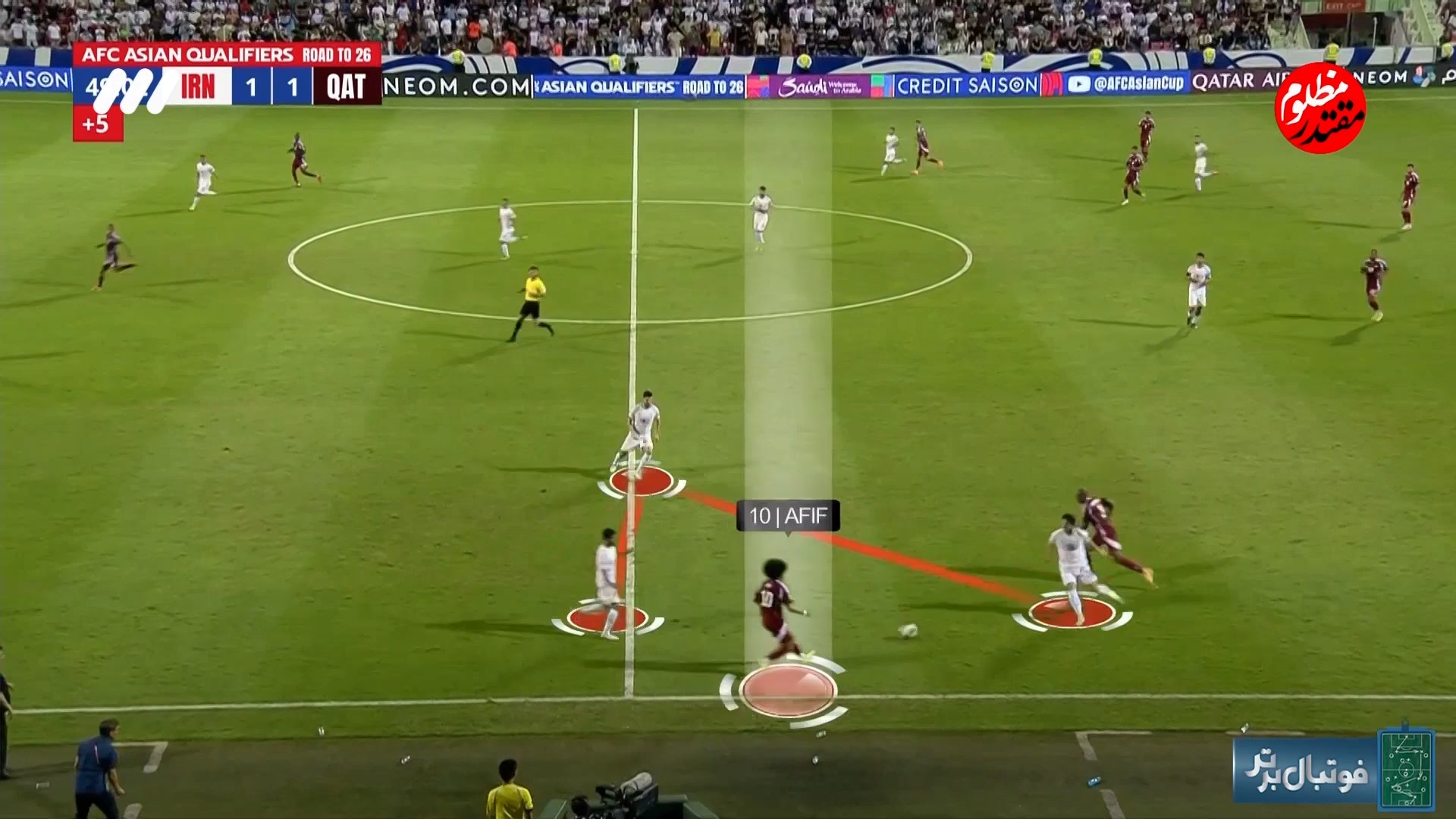 آنالیز فنی بازی ایران و قطر
