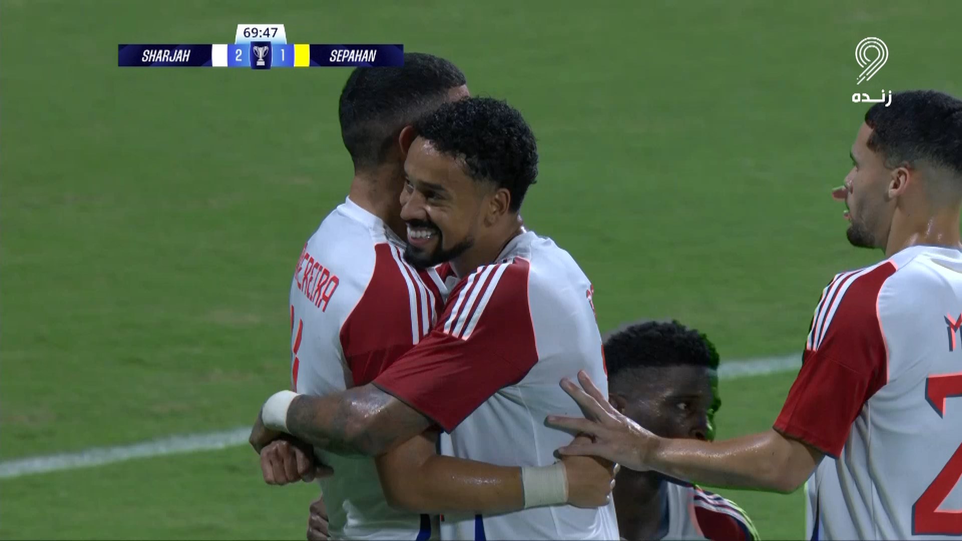 گل دوم شارجه به سپاهان توسط لوانزینیو