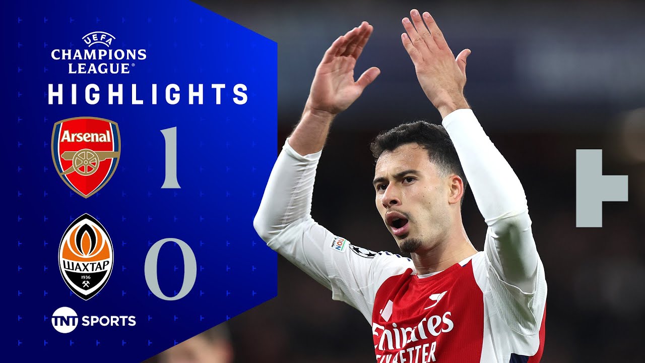 خلاصه بازی آرسنال 1-0 شاختار