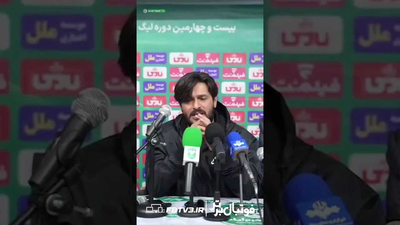 صحبت‌های سعید دقیقی سرمربی خیبر در کنفرانس خبری پیش از بازی با استقلال