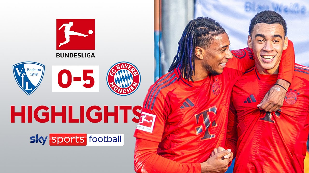 خلاصه بازی بوخوم 0-5 بایرن مونیخ