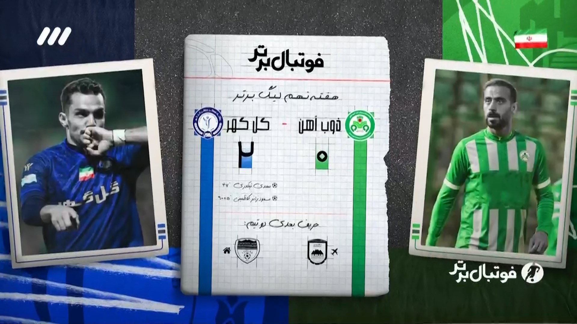 حواشی بازی ذوب آهن و گل گهر