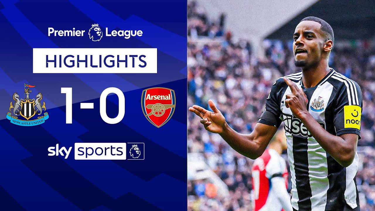 خلاصه بازی نیوکاسل 1-0 آرسنال