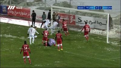 گل دوم منتخب 98 به منتخب خراسان توسط احمد مومن زاده