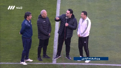 بخش اول گفت و گو با پیشکسوتان فوتبال قبل از بازی منتخب سرخابی و منتخب 98