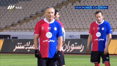 گل سوم منتخب سرخابی به منتخب 98 توسط حمید درخشان