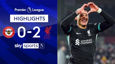 خلاصه بازی برنتفورد 0-2 لیورپول