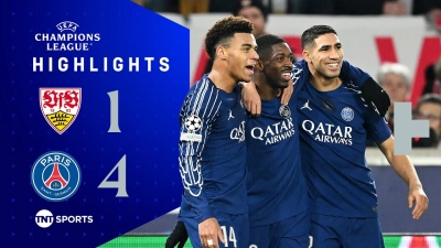 خلاصه بازی اشتوتگارت 1-4 پاری سن ژرمن