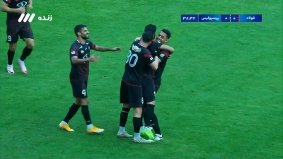گل اول پرسپولیس به فولاد توسط آل کثیر
