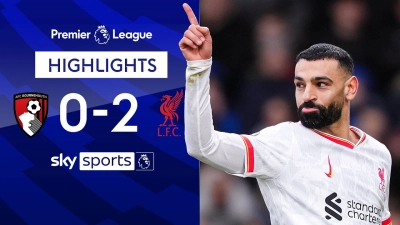 خلاصه بازی بورنموث 0-2 لیورپول