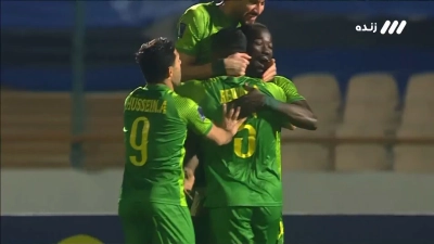 گل اول الشرطه به استقلال توسط روان امین