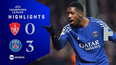 خلاصه بازی برست 0-3 پاری سن ژرمن