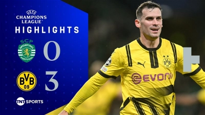 خلاصه بازی اسپورتینگ 0-3 دورتموند
