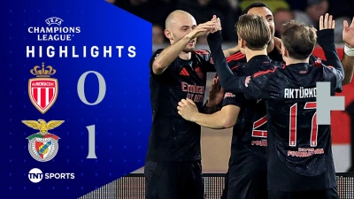 خلاصه بازی موناکو 0-1 بنفیکا