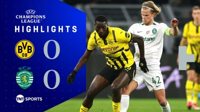 خلاصه بازی دورتموند 0-0 اسپورتینگ