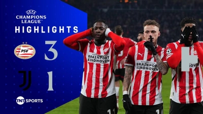 خلاصه بازی آیندهوون 3-1 یوونتوس