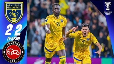 خلاصه بازی التعاون 2-2 تراکتور | پنالتی 4-2