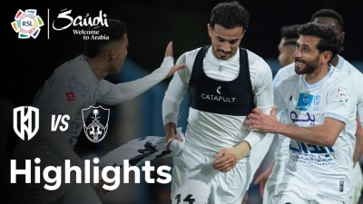 خلاصه بازی الاخدود 2-1 الاهلی