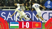 خلاصه بازی ازبکستان 1-0 قرقیزستان