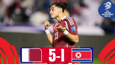 خلاصه بازی قطر 5-1 کره شمالی