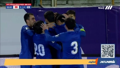 گل دوم ازبکستان به ایران توسط فیض الایف