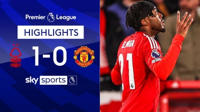 خلاصه بازی ناتینگهام فارست 1-0 منچستریونایتد