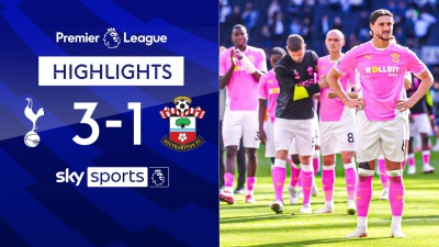 خلاصه بازی تاتنهام 3-1 ساوتهمپتون