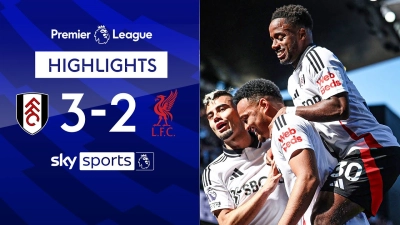 خلاصه بازی فولام 3-2 لیورپول