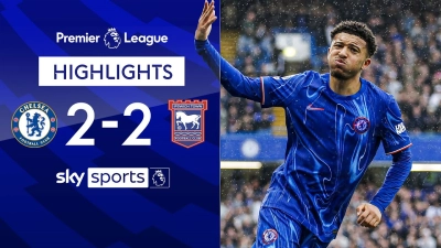 خلاصه بازی چلسی 2-2 ایپسویچ