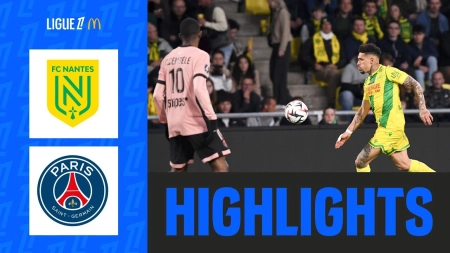 خلاصه بازی نانت 1-1 پاری سن ژرمن