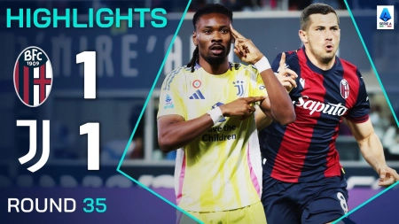 خلاصه بازی بولونیا 1-1 یوونتوس