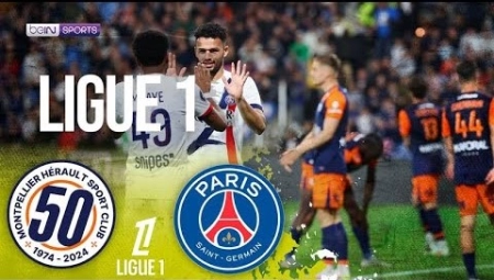 خلاصه بازی مون پلیه 1-4 پاری سن ژرمن