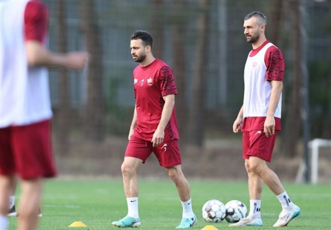 بازگشت دورسون و گندوز به تمرینات گروهی پرسپولیس