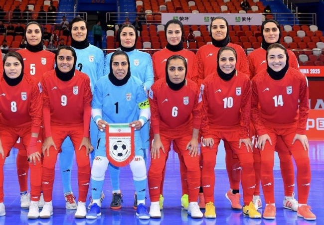 صعود تیم بانوان فوتسال ایران به نیمه‌نهایی جام ملت‌های آسیا
