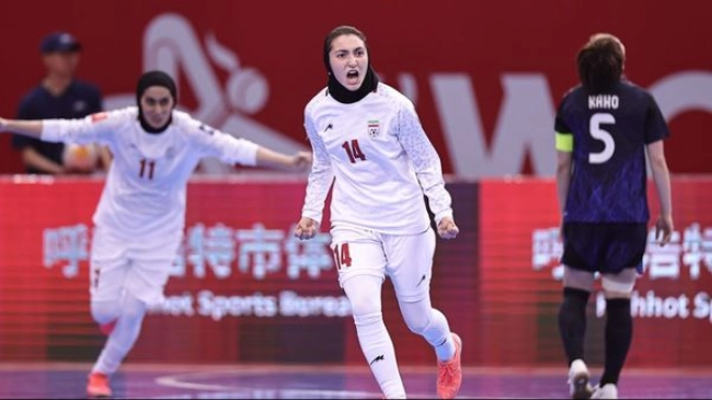 ژاپن به فرمانروایی فوتسال زنان ایران پایان داد