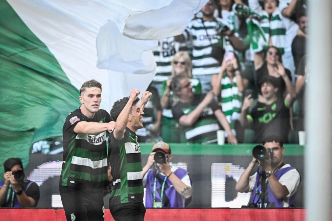 اسپورتینگ ۲-۰ گیمارش؛ قهرمانی بیست و یکم با درخشش آقای گل