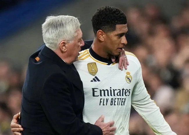 پیام بلینگام برای آنچلوتی: تا ابد سپاسگزارم! + عکس