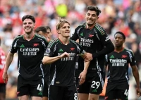ساوتهمپتون ۱-۲ آرسنال؛ توپچی‌ها با پیروزی فصل را تمام کردند