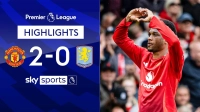 خلاصه بازی منچستریونایتد 2-0 استون ویلا