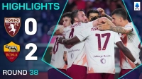 خلاصه بازی تورینو 0-2 رم