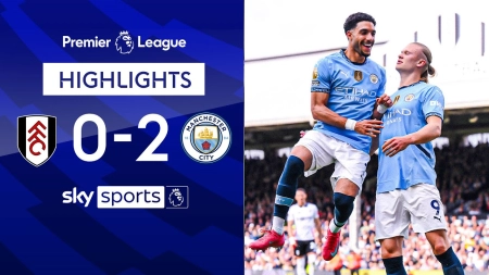 خلاصه بازی فولام 0-2 منچسترسیتی