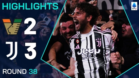 خلاصه بازی ونتزیا 2-3 یوونتوس