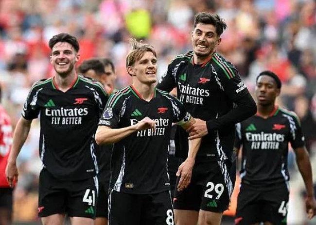 ساوتهمپتون ۱-۲ آرسنال؛ توپچی‌ها با پیروزی فصل را تمام کردند