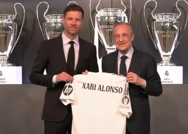 معارفه آلونسو در رئال مادرید + عکس