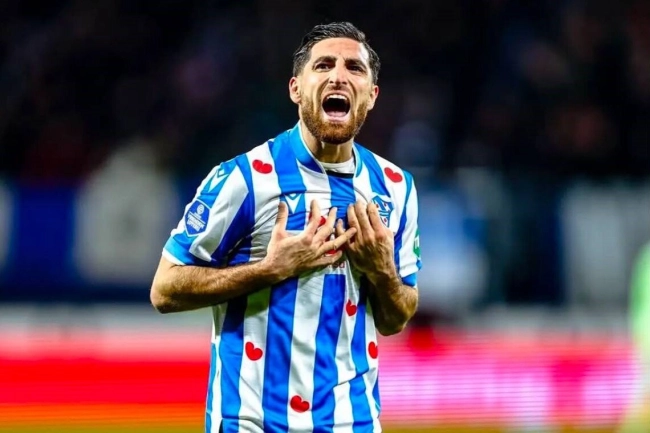 خداحافظی علیرضا جهانبخش از هواداران هیرنفین + عکس