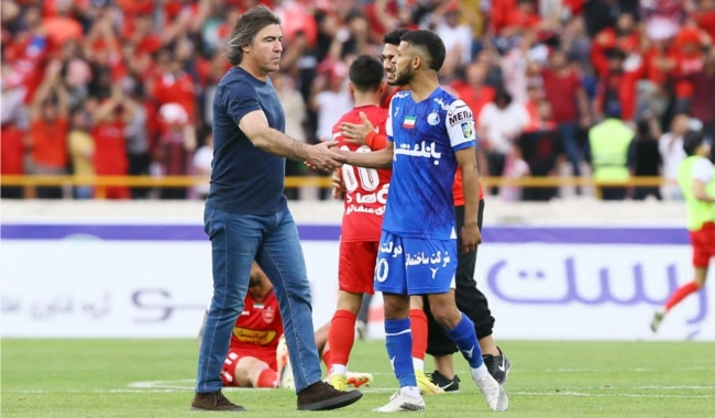 ریکاردو ساپینتو خطاب به استقلالی‌ها؛ امیدوارم به‌زودی شما را ببینم + عکس