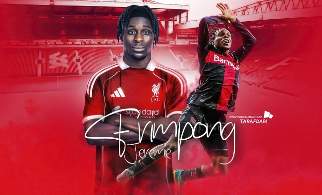 جانشین آرنولد از لورکوزن آمد، رسمی؛ جرمی فرینپونگ به لیورپول پیوست + عکس