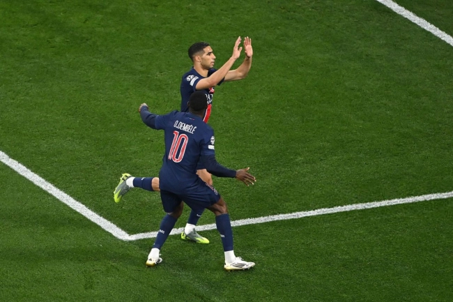 اشرف حکیمی؛ زننده اولین گل تاریخ پاریسی‌ها در فینال لیگ قهرمانان اروپا