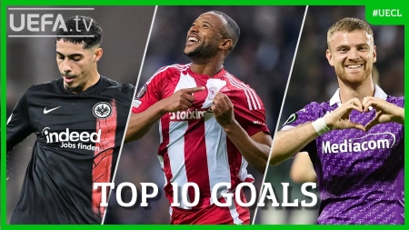 گلهای برتر لیگ کنفرانس اروپا در فصل 2025-2024